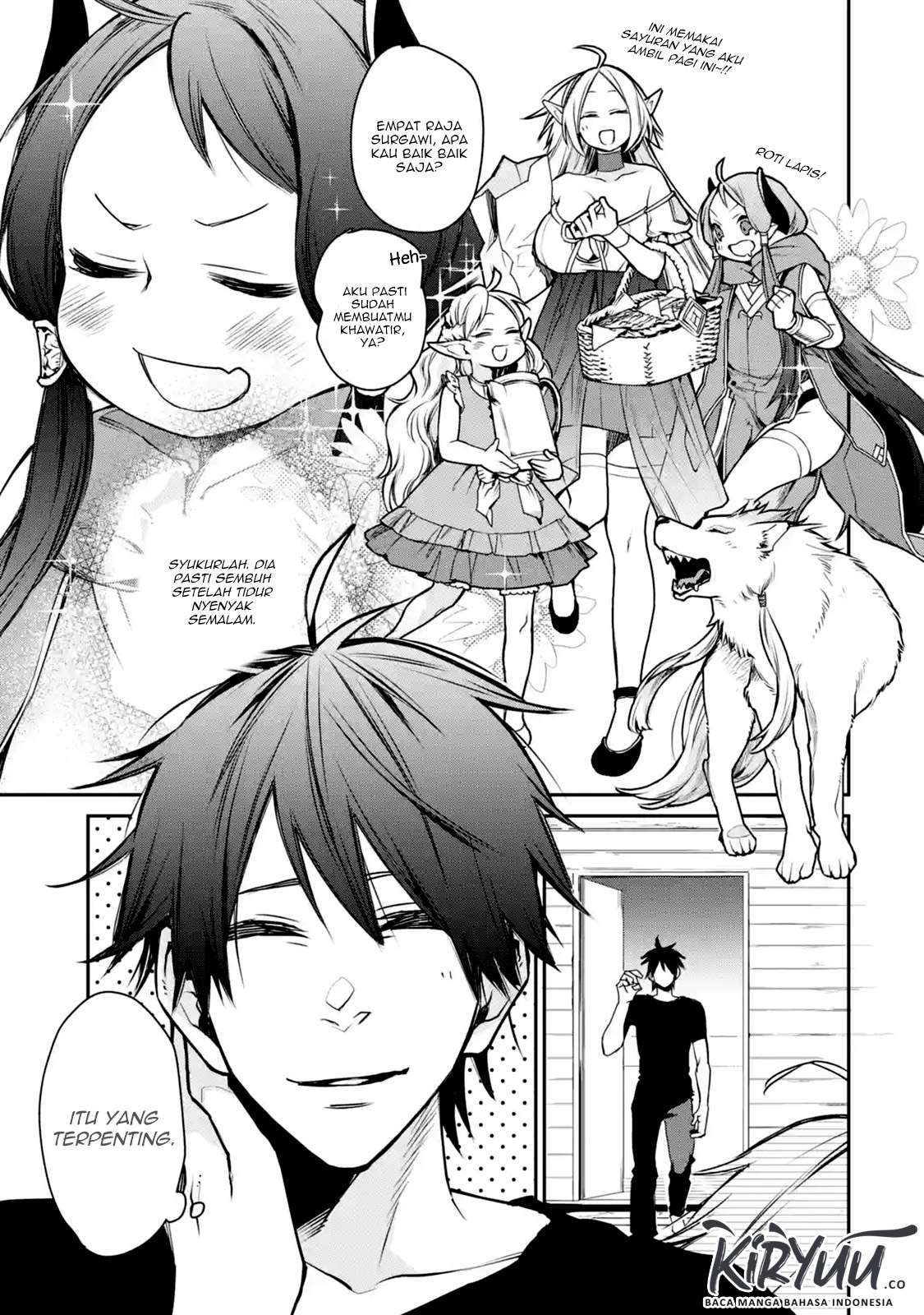 Saikyou no Madoshi. Hisa ni Ya wo Ukete Shimatta no de Inaka no Eihei ni Naru Chapter 07.3 Gambar 7