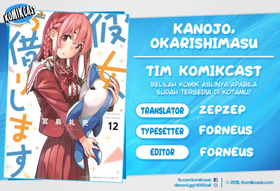 Baca Komik Kanojo Okarishimasu Chapter 122 Gambar 1