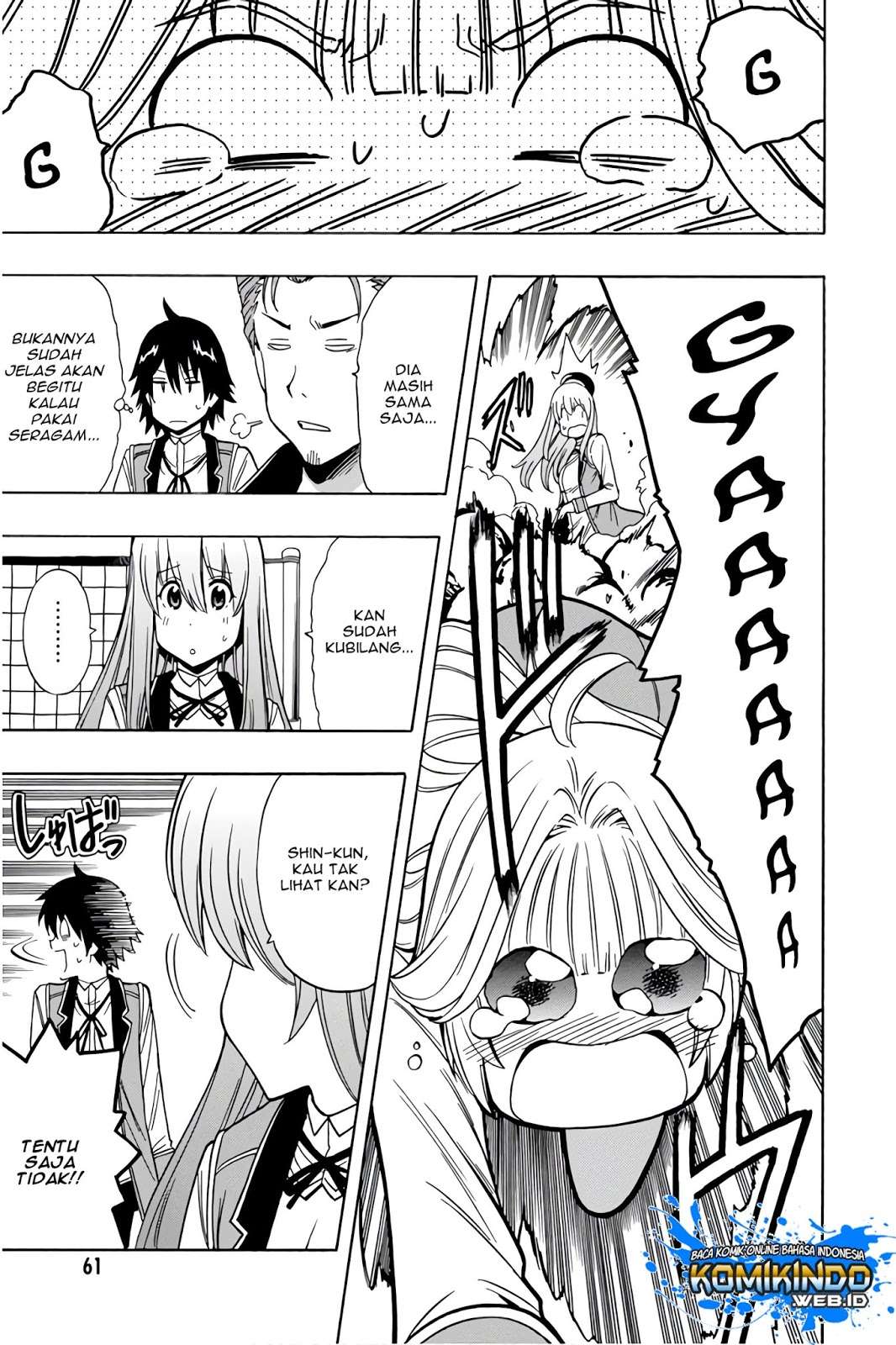 Kenja no Mago Chapter 35 Gambar 11