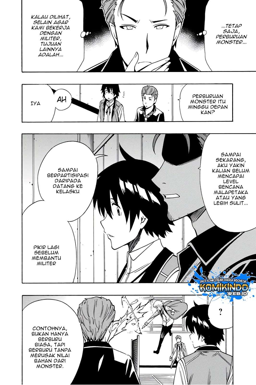 Kenja no Mago Chapter 35 Gambar 12