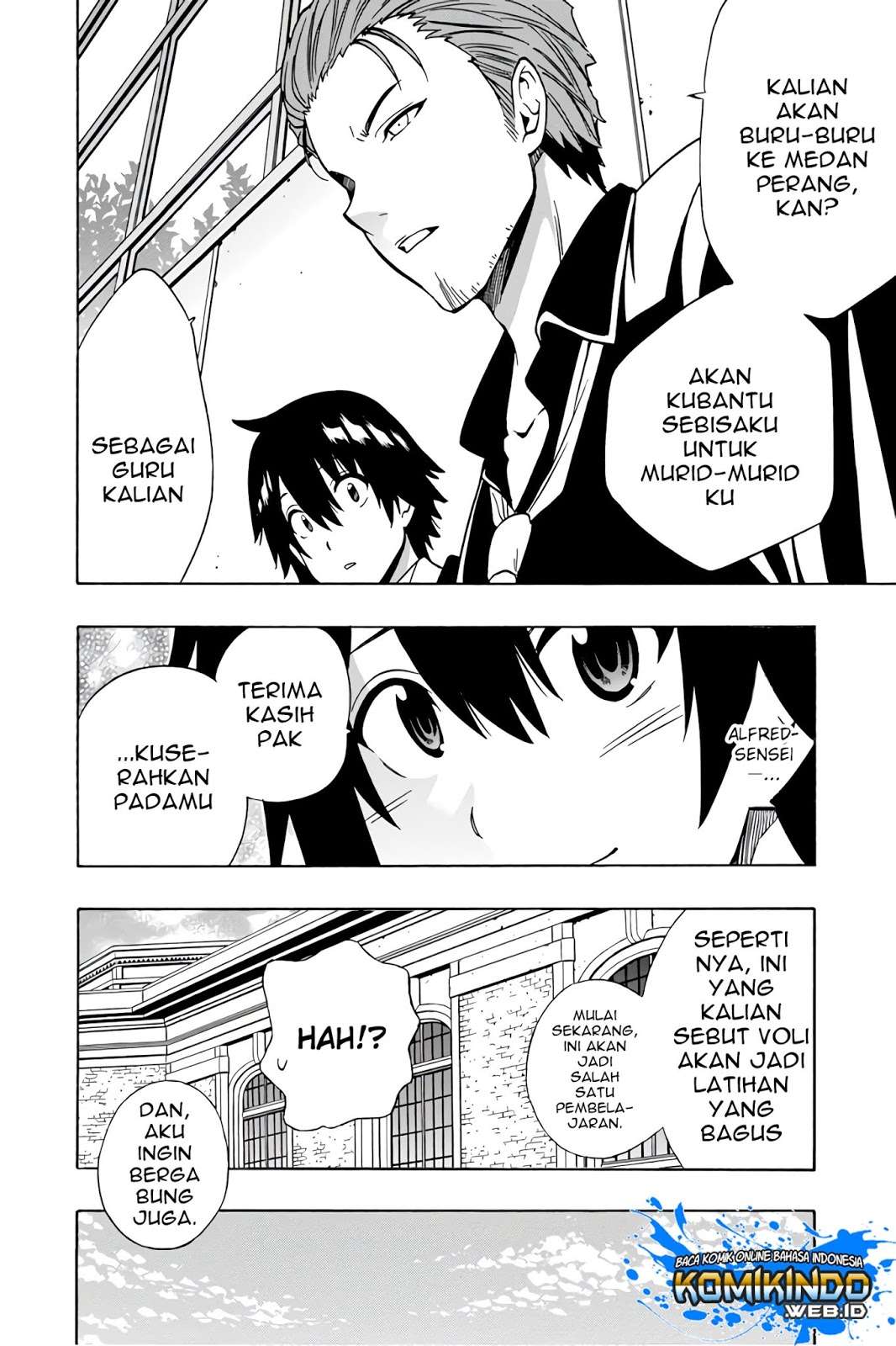 Kenja no Mago Chapter 35 Gambar 14