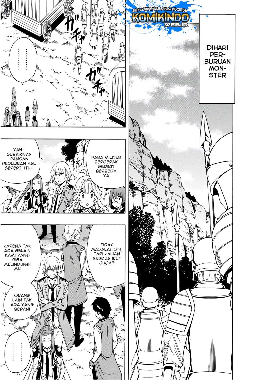 Kenja no Mago Chapter 35 Gambar 15