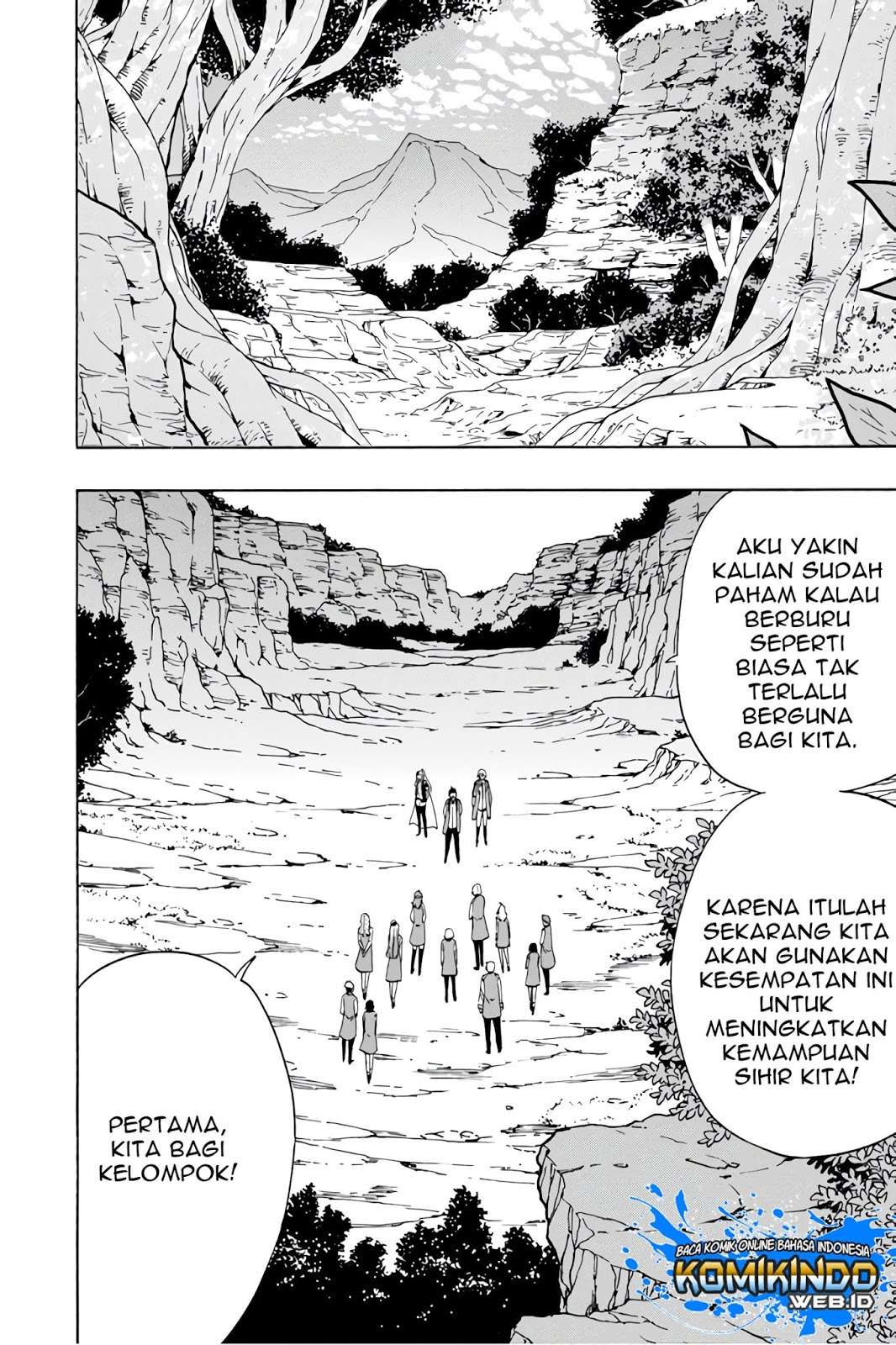 Kenja no Mago Chapter 35 Gambar 16