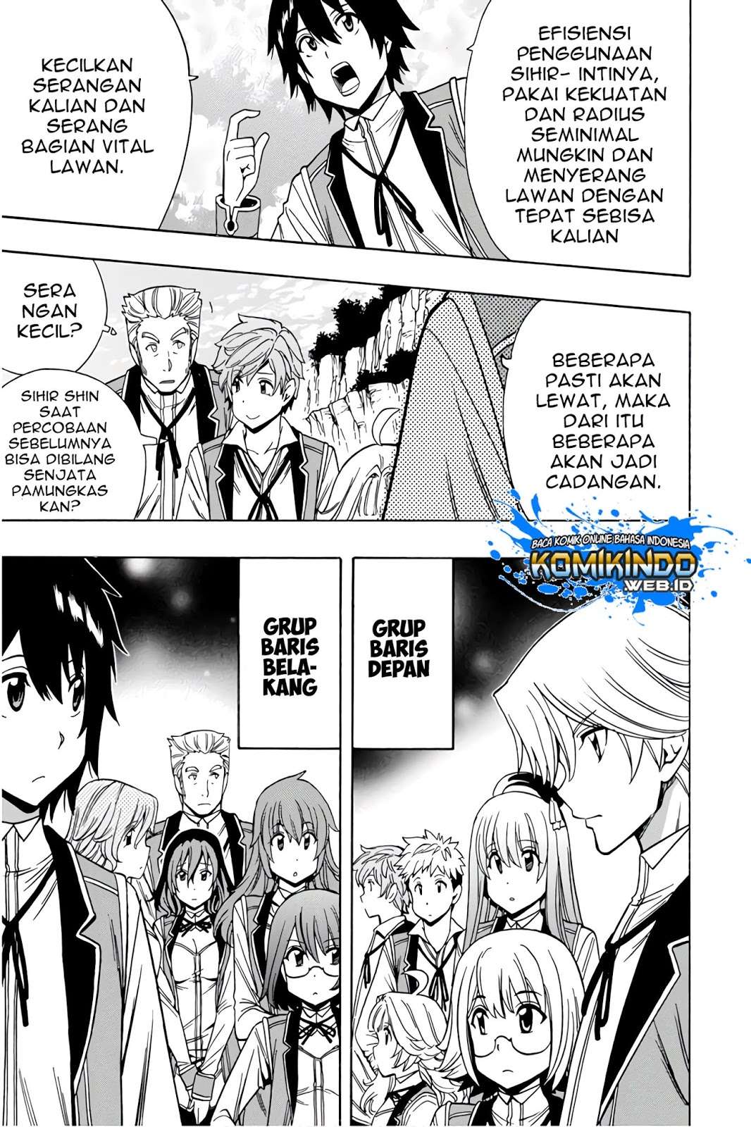Kenja no Mago Chapter 35 Gambar 17