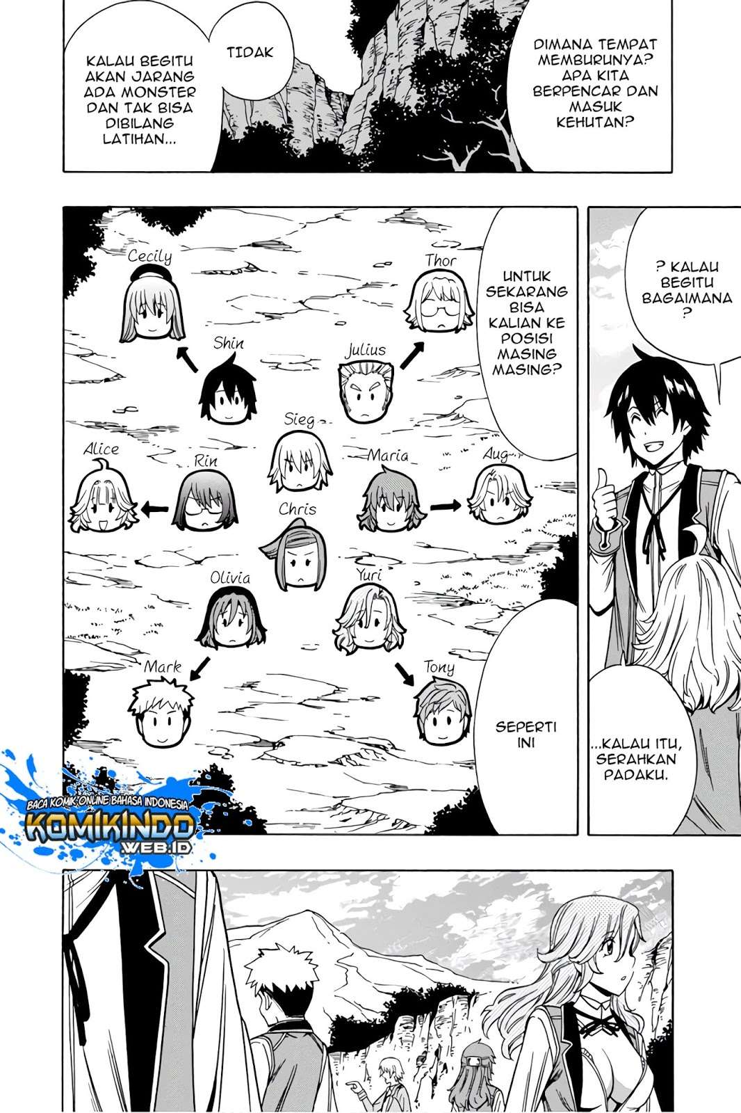 Kenja no Mago Chapter 35 Gambar 18