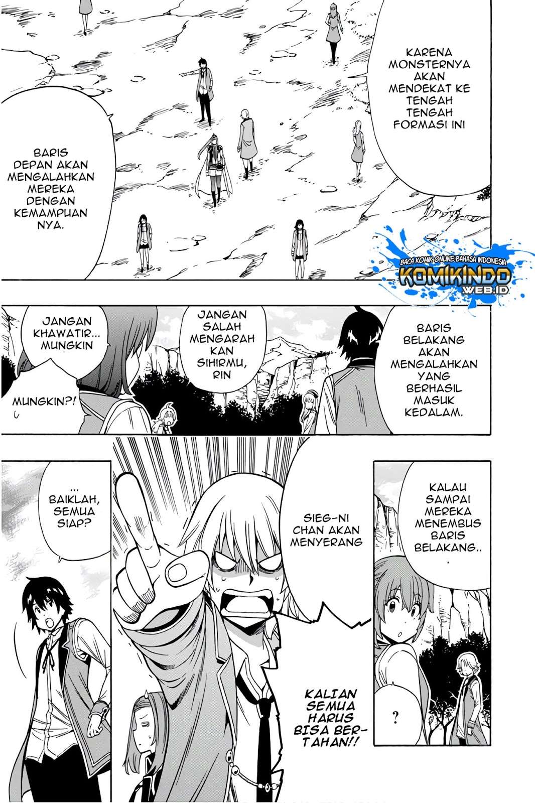 Kenja no Mago Chapter 35 Gambar 19