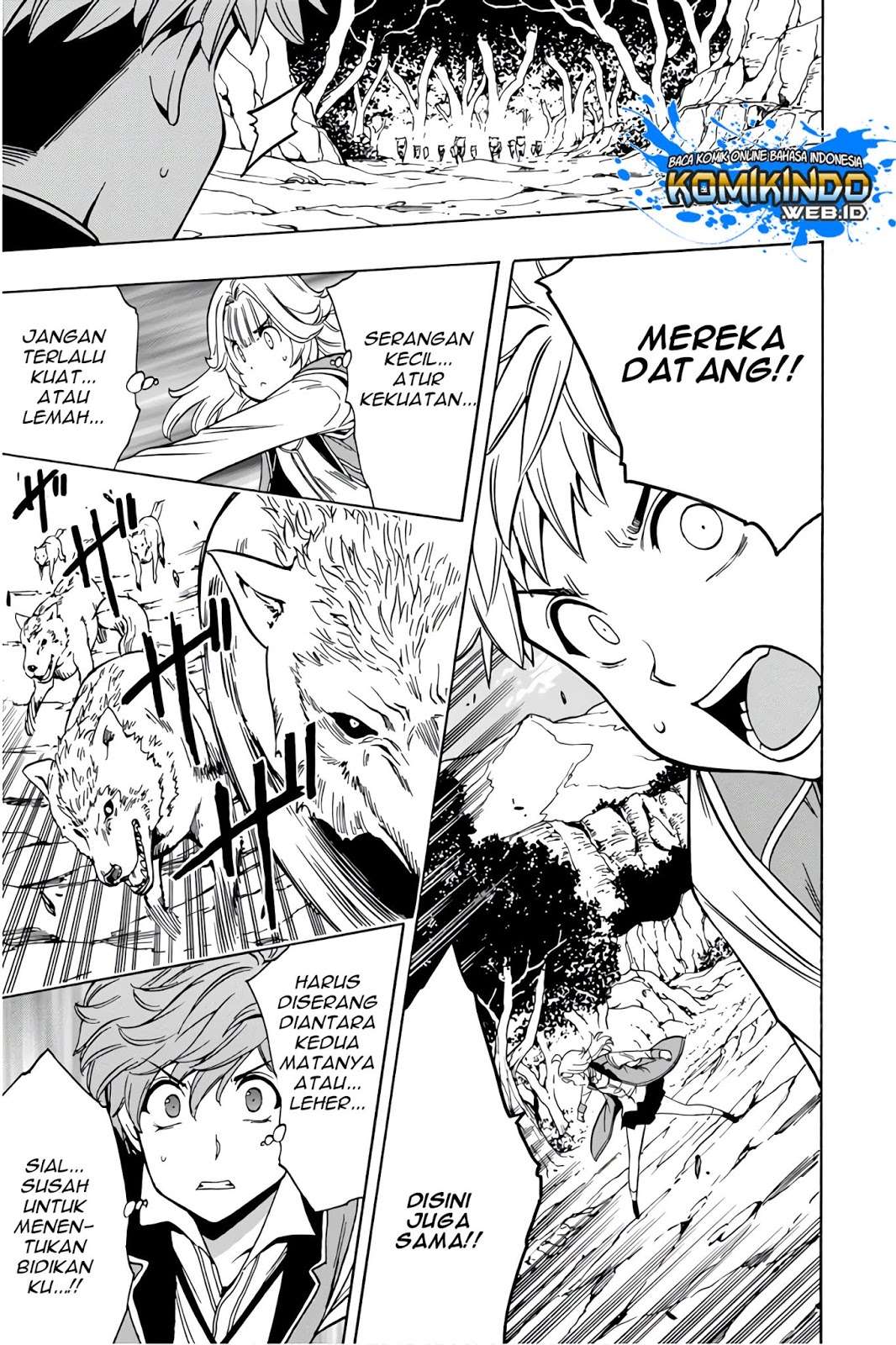 Kenja no Mago Chapter 35 Gambar 23
