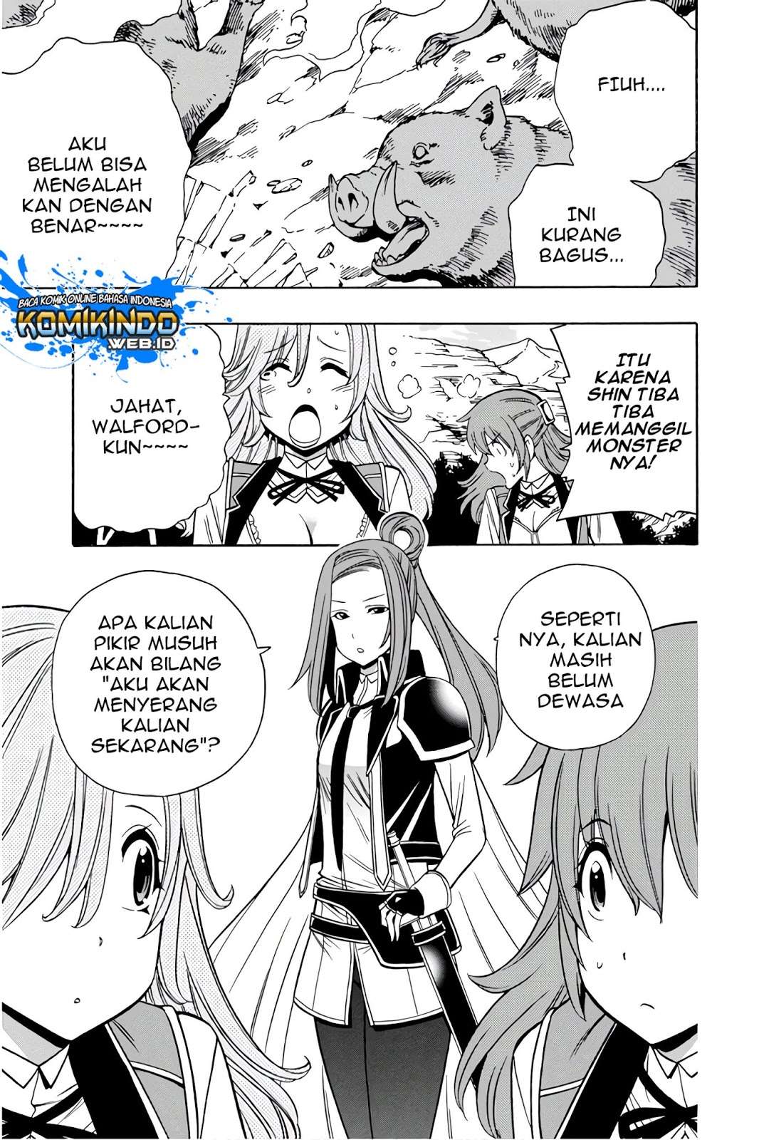 Kenja no Mago Chapter 35 Gambar 30
