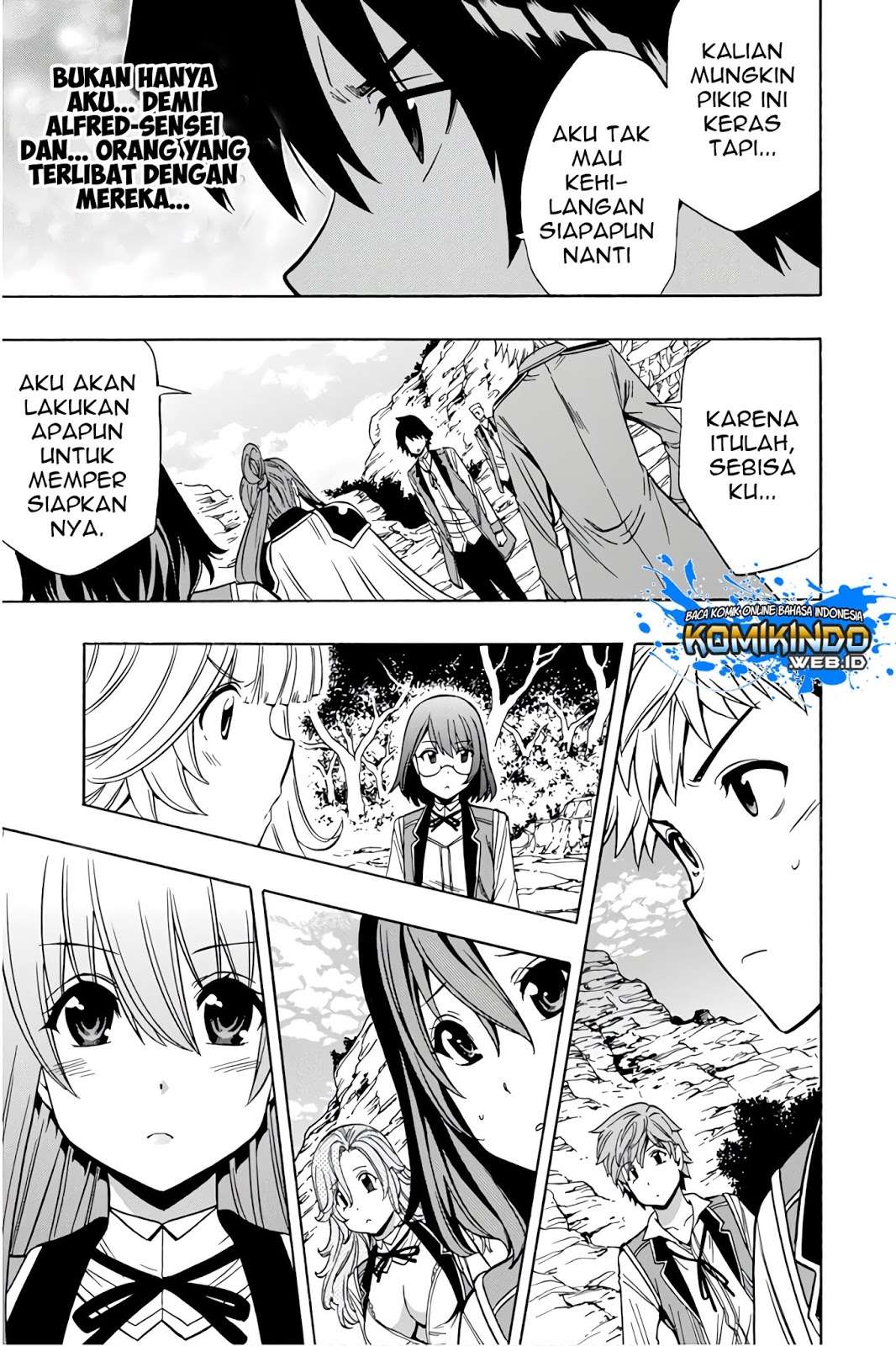 Kenja no Mago Chapter 35 Gambar 32