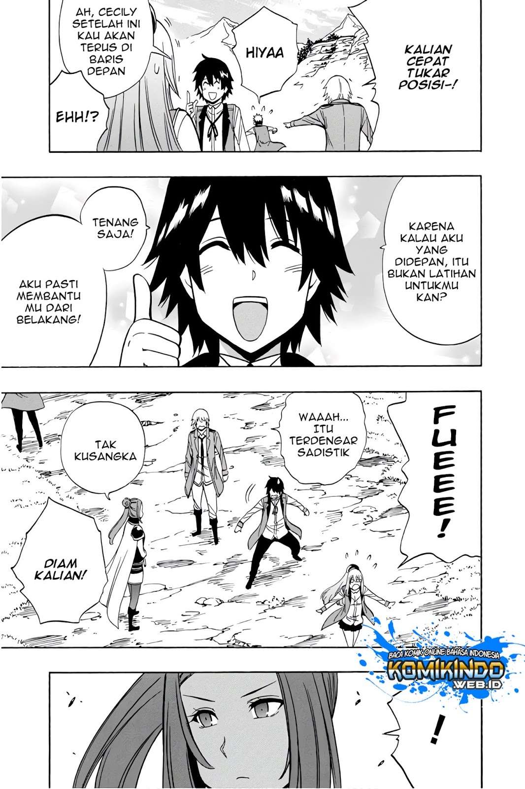 Kenja no Mago Chapter 35 Gambar 34
