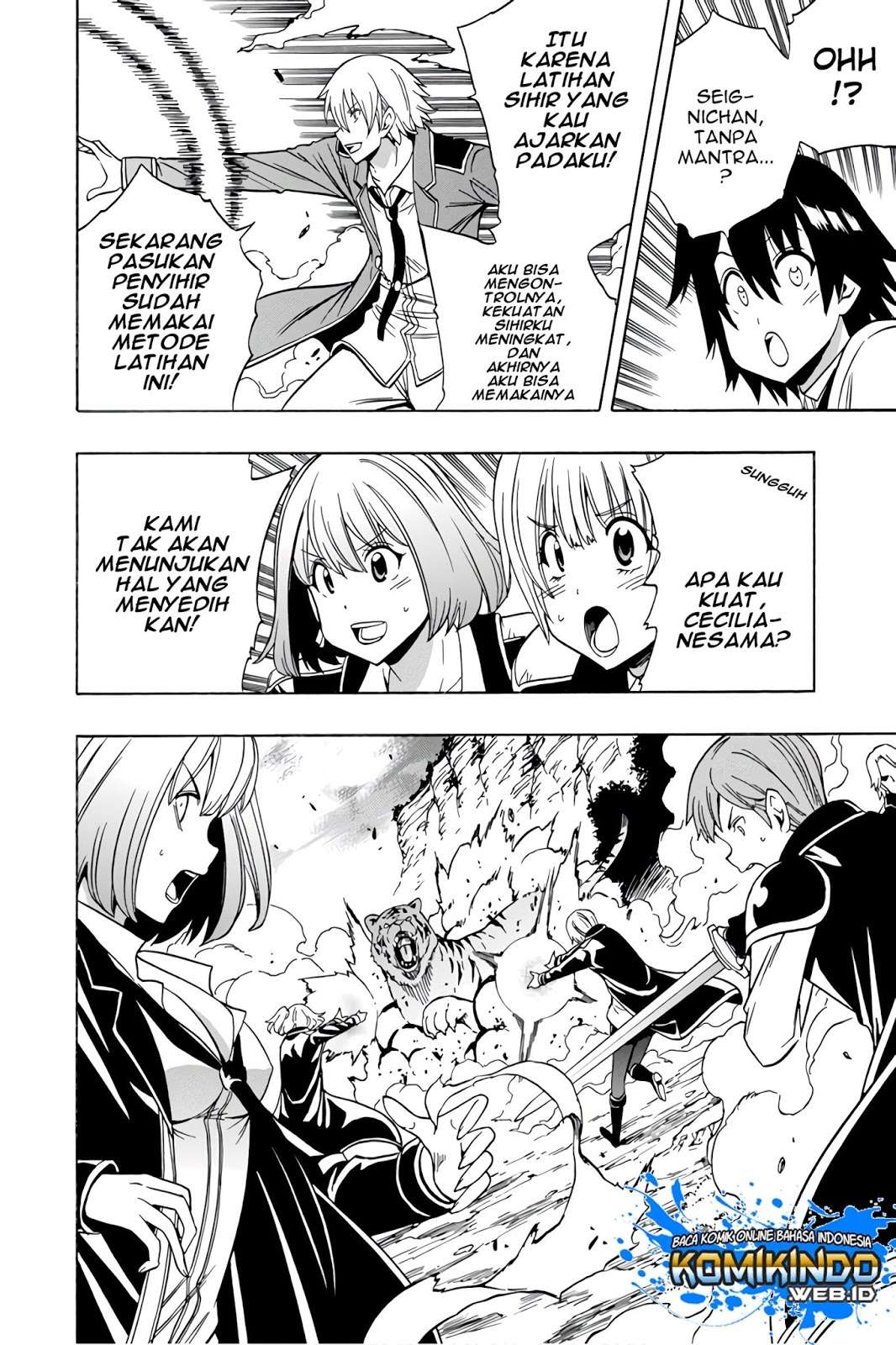 Kenja no Mago Chapter 35 Gambar 39
