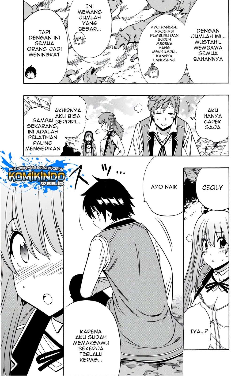 Kenja no Mago Chapter 35 Gambar 44