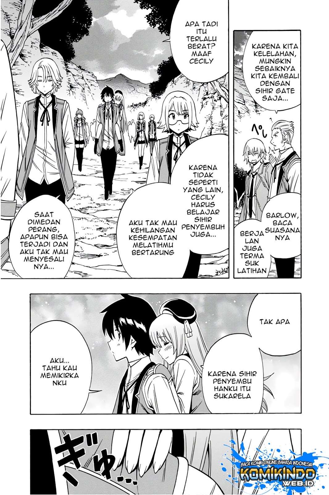 Kenja no Mago Chapter 35 Gambar 46