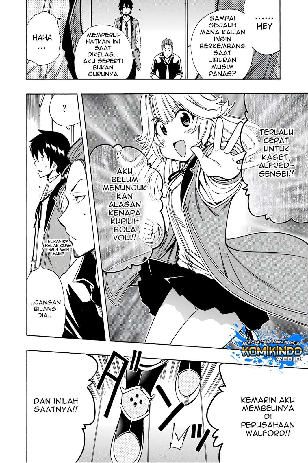 Kenja no Mago Chapter 35 Gambar 6