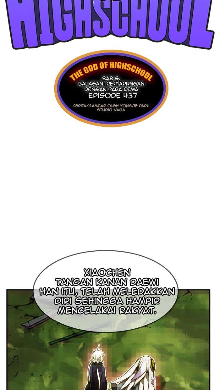 Baca Manhwa The God of High School Chapter 437 Gambar 2
