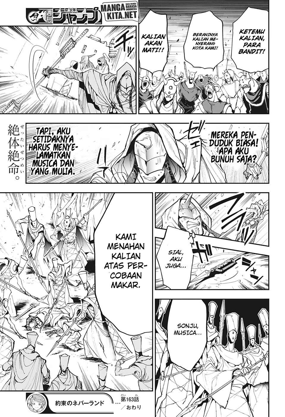 The Promised Neverland Chapter 163 Gambar 20