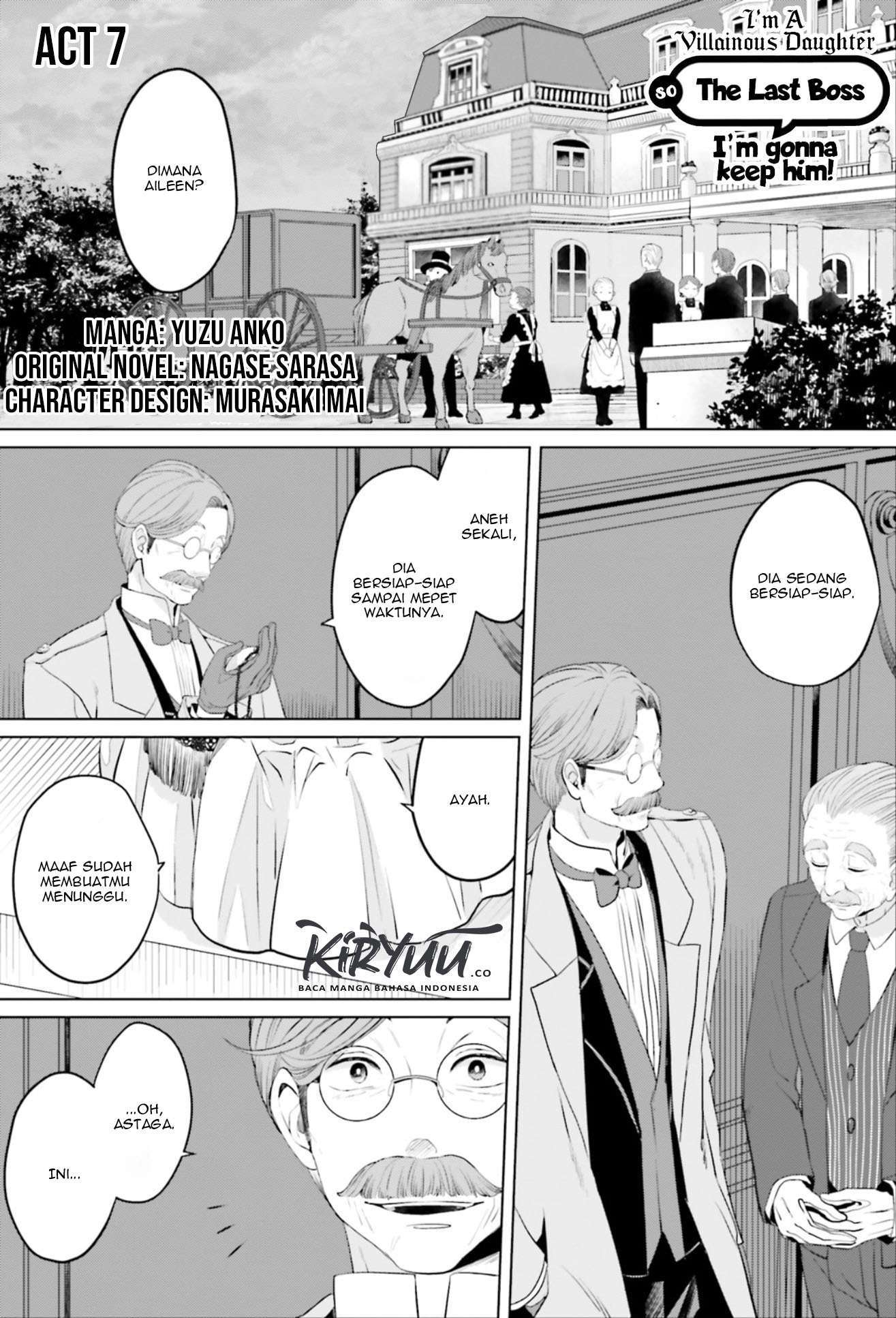 I’m a Villainous Daughter so I’m going to keep the Last Boss Chapter 7 Gambar 3