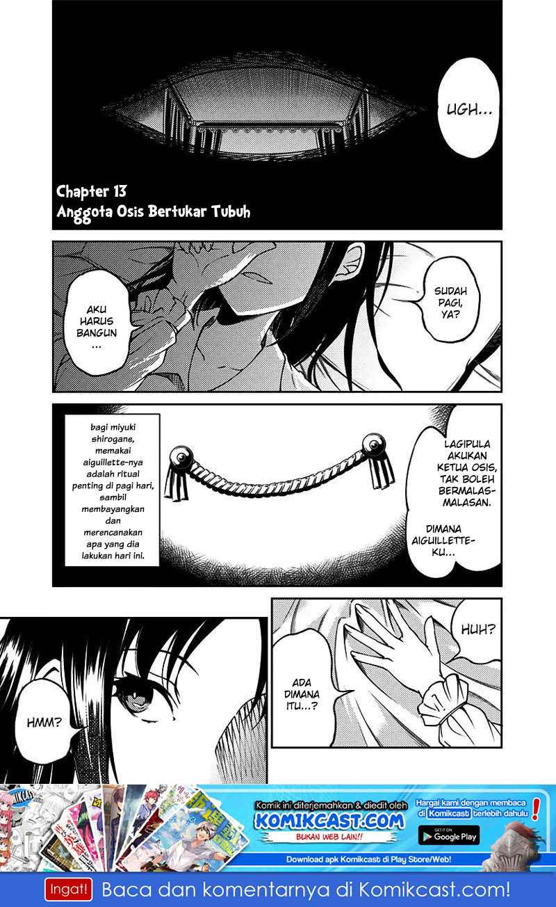 Baca Manga Kaguya-sama wa Kokurasetai (Official DJ) Chapter 13 Gambar 2