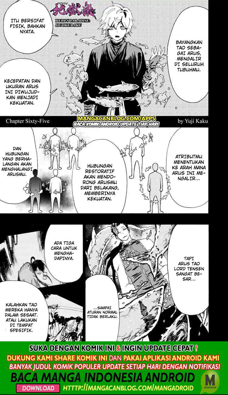 Baca Komik Jigokuraku Chapter 65 Gambar 1