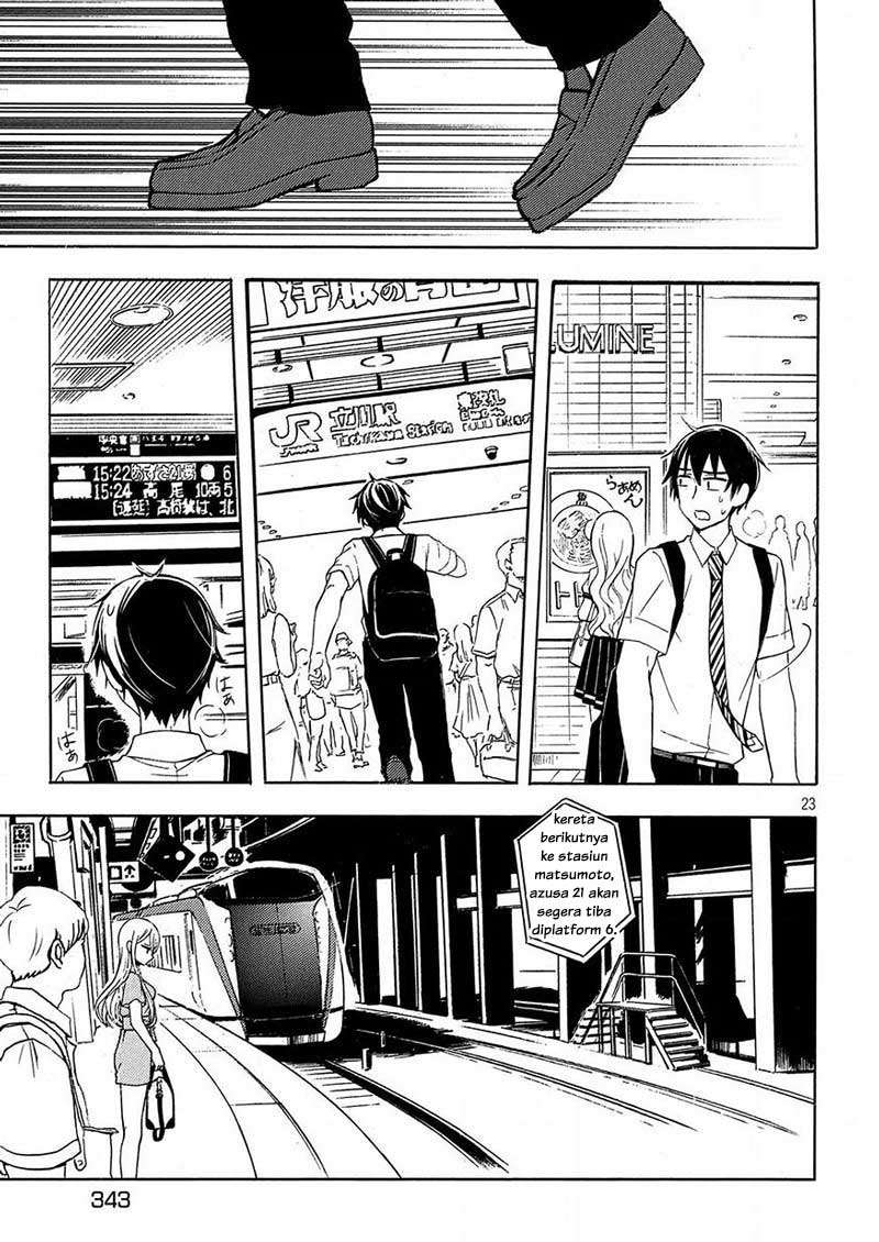 Watari-kun no xx ga Houkai Sunzen Chapter 41 Gambar 26
