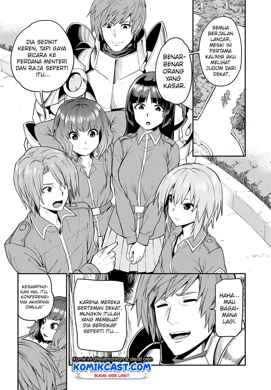 Konjiki no Moji Tsukai: Yuusha Yonin ni Makikomareta Unique Cheat Chapter 56 Gambar 12
