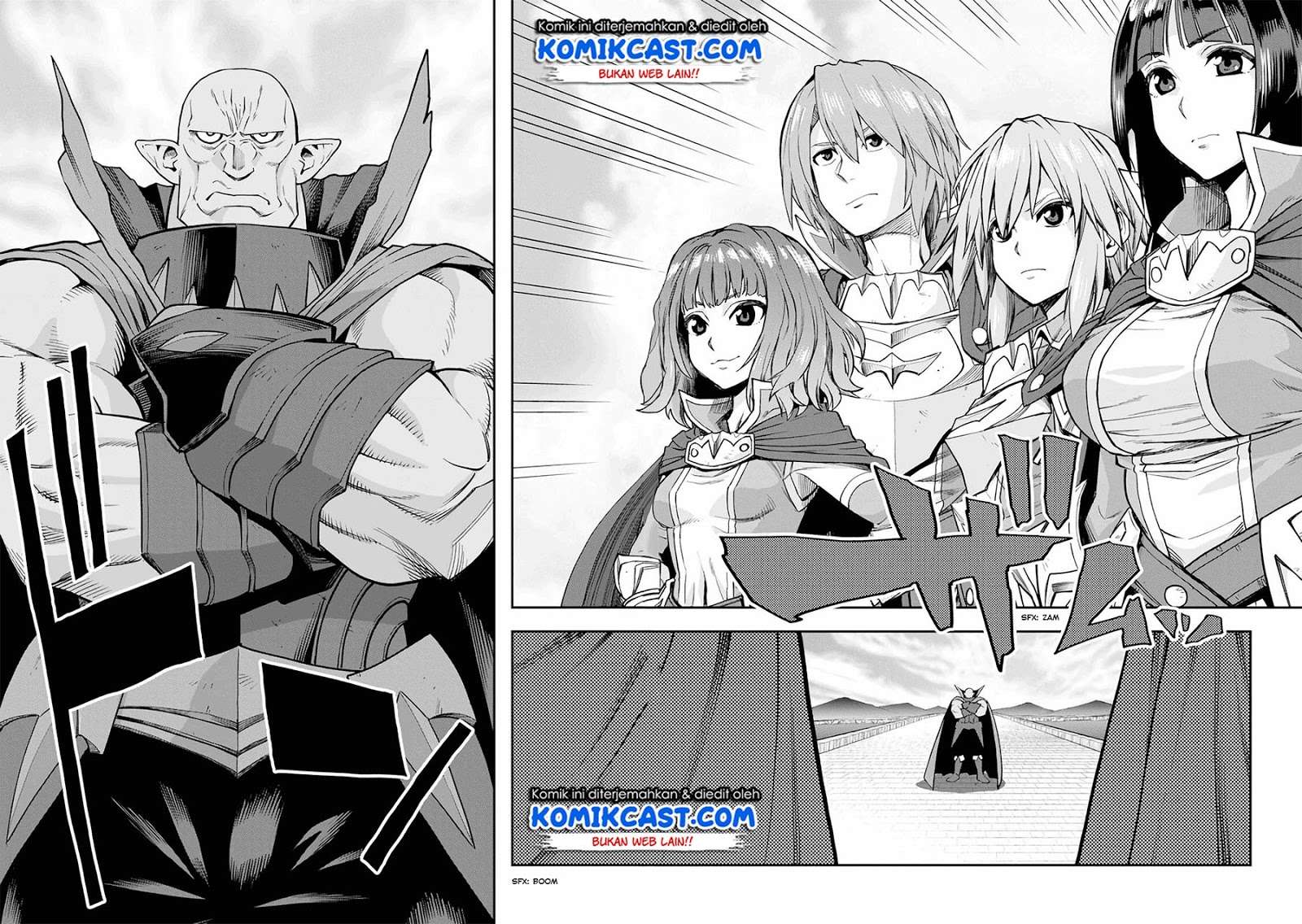 Konjiki no Moji Tsukai: Yuusha Yonin ni Makikomareta Unique Cheat Chapter 56 Gambar 24