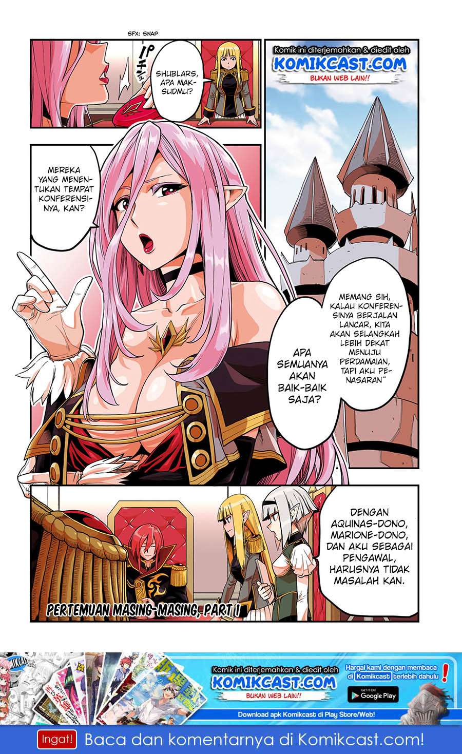 Konjiki no Moji Tsukai: Yuusha Yonin ni Makikomareta Unique Cheat Chapter 56 Gambar 3