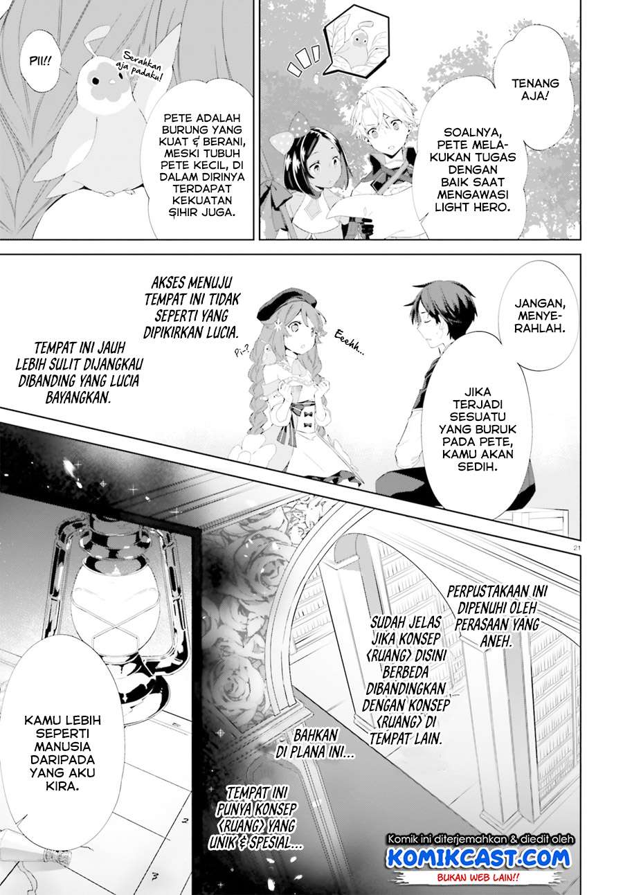 Kagami no Mukou no Saihate Toshokan: Kou no Yuusha to Itsuwari no Maou Chapter 05 Gambar 22
