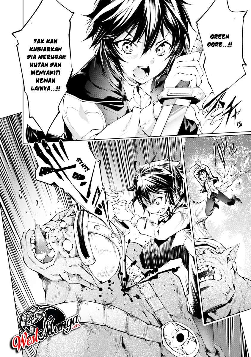 Kamigami ni Sodaterare Shimo no, Saikyou to Naru Chapter 01 Gambar 8
