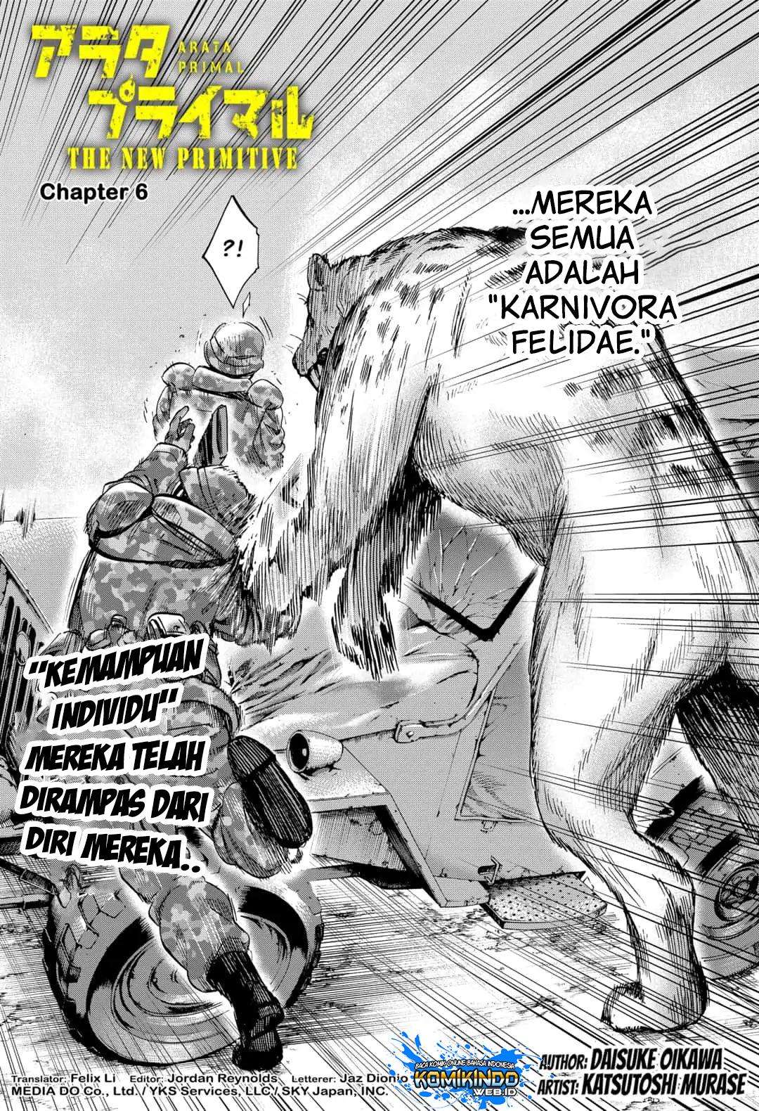 Arata Primal: The New Primitive Chapter 06 Gambar 3