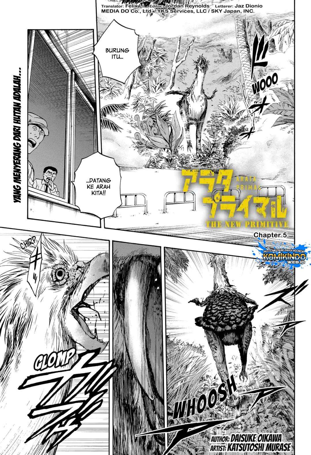 Baca Manga Arata Primal: The New Primitive Chapter 05 Gambar 2