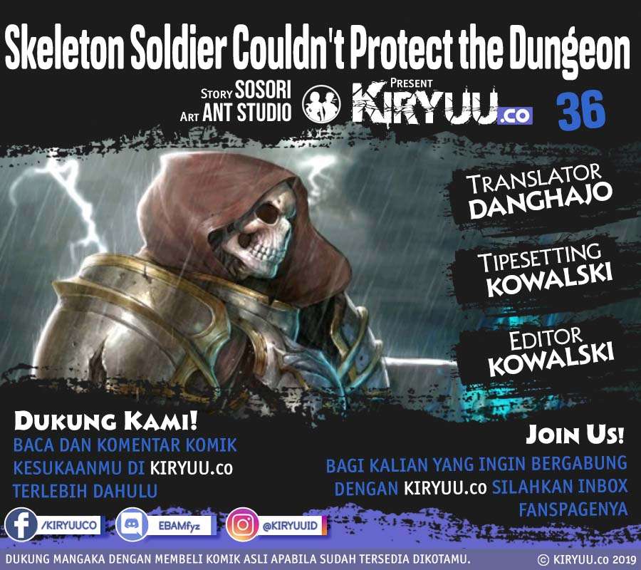 Baca Komik Skeleton Soldier Couldn’t Protect the Dungeon Chapter 36 Gambar 1
