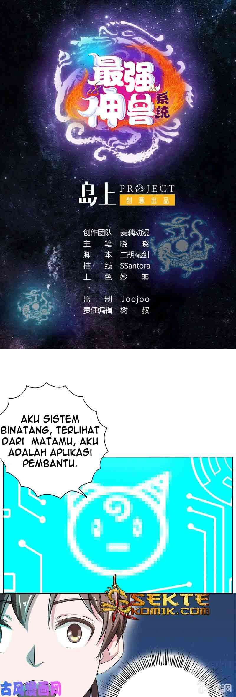 Manhua The Strongest Beast System Chapter 02 gambar nomor 2