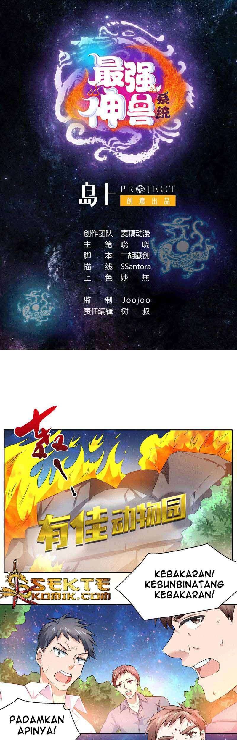 Baca Manhua The Strongest Beast System Chapter 01 Gambar 2