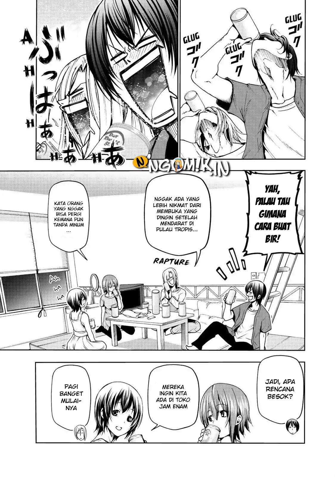 Grand Blue Chapter 50 Gambar 36