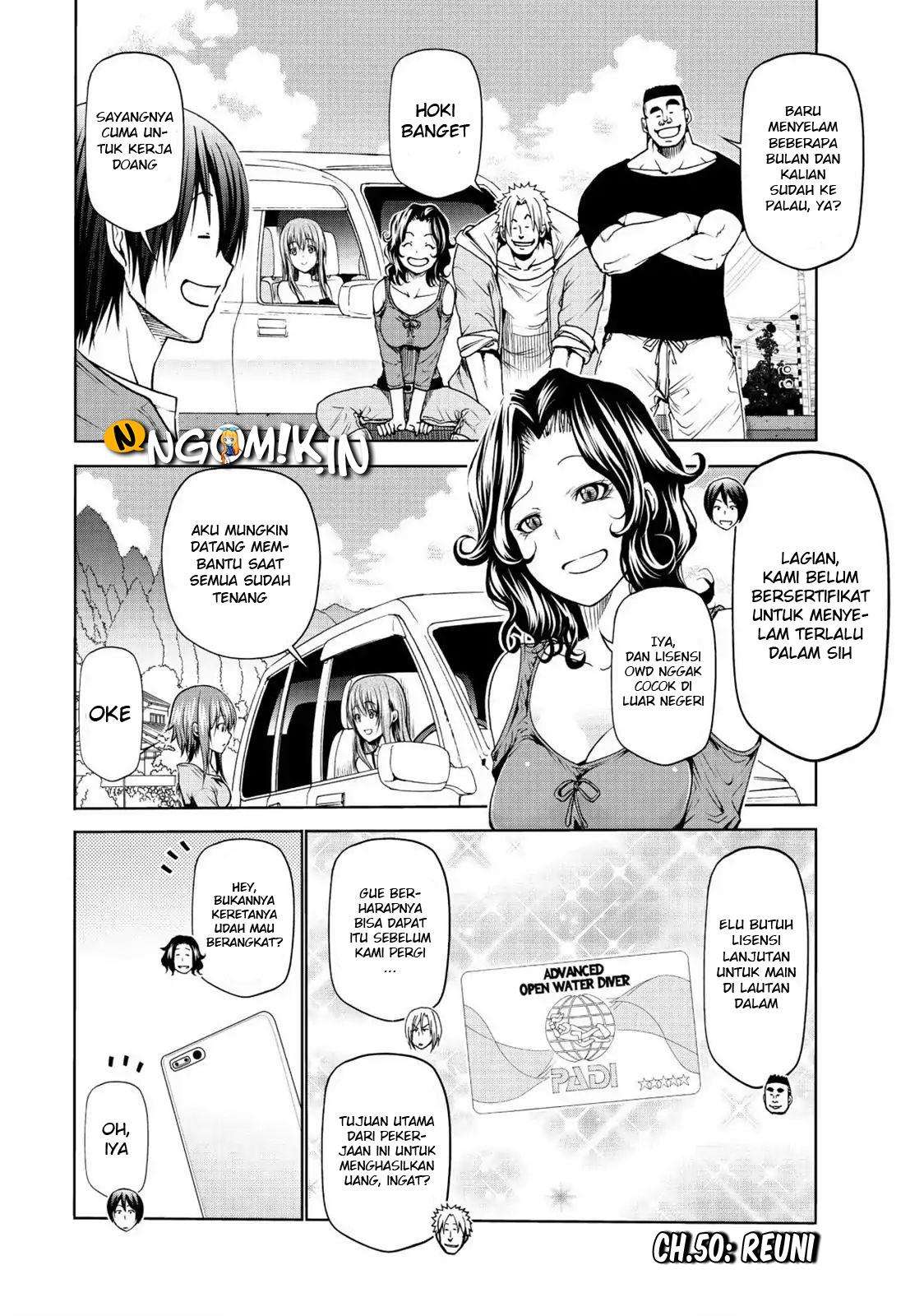 Grand Blue Chapter 50 Gambar 4