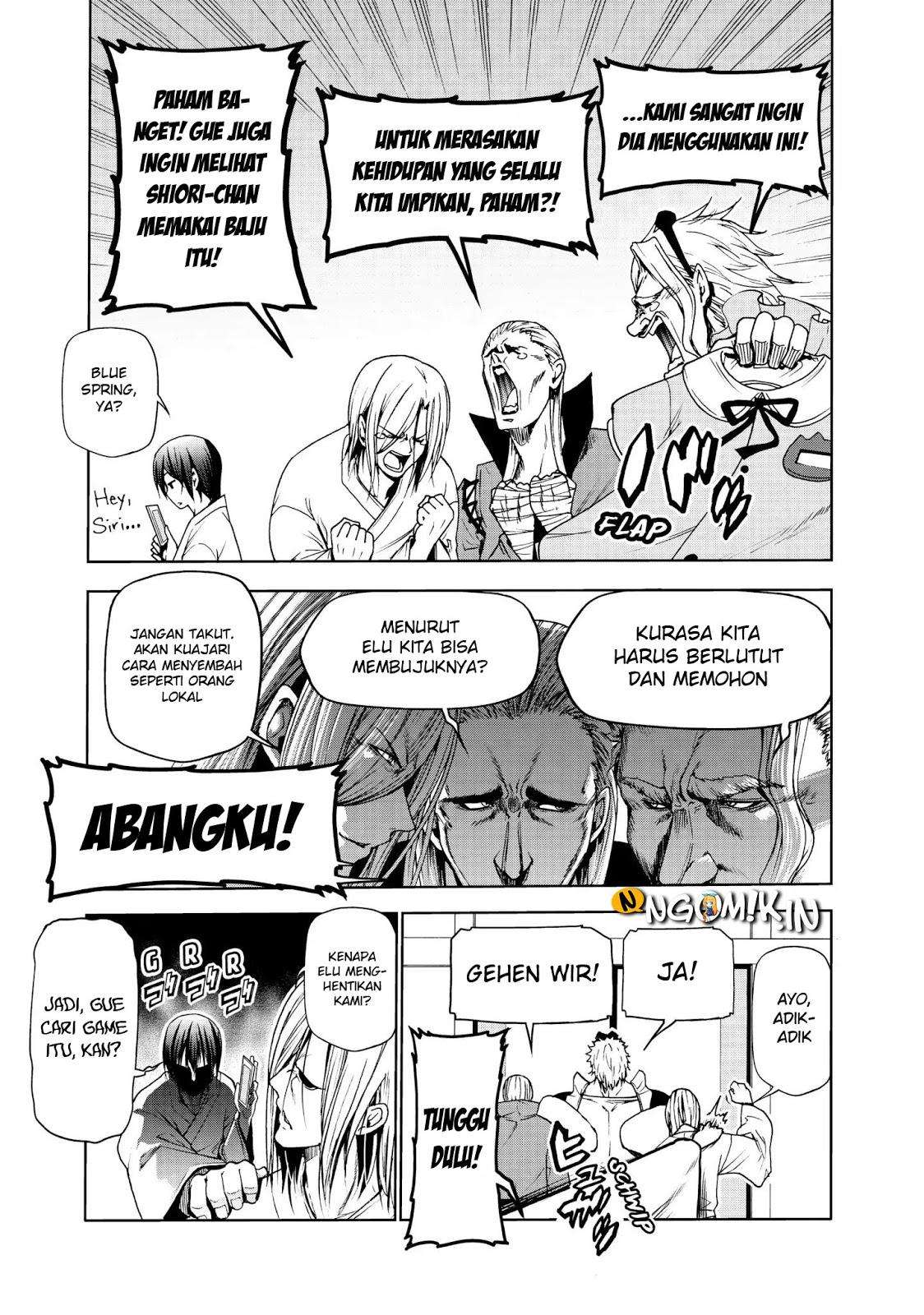 Grand Blue Chapter 49 Gambar 15