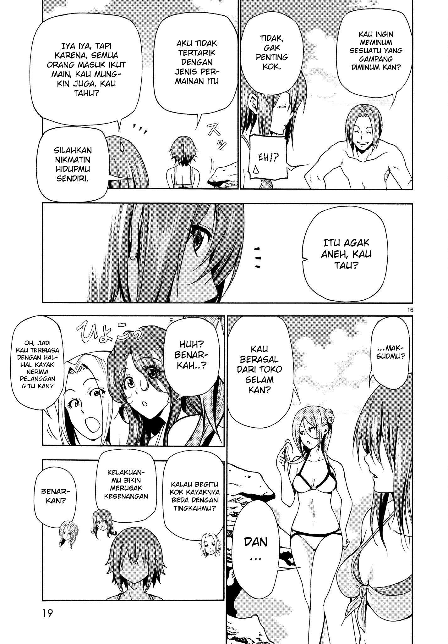 Grand Blue Chapter 42 Gambar 18