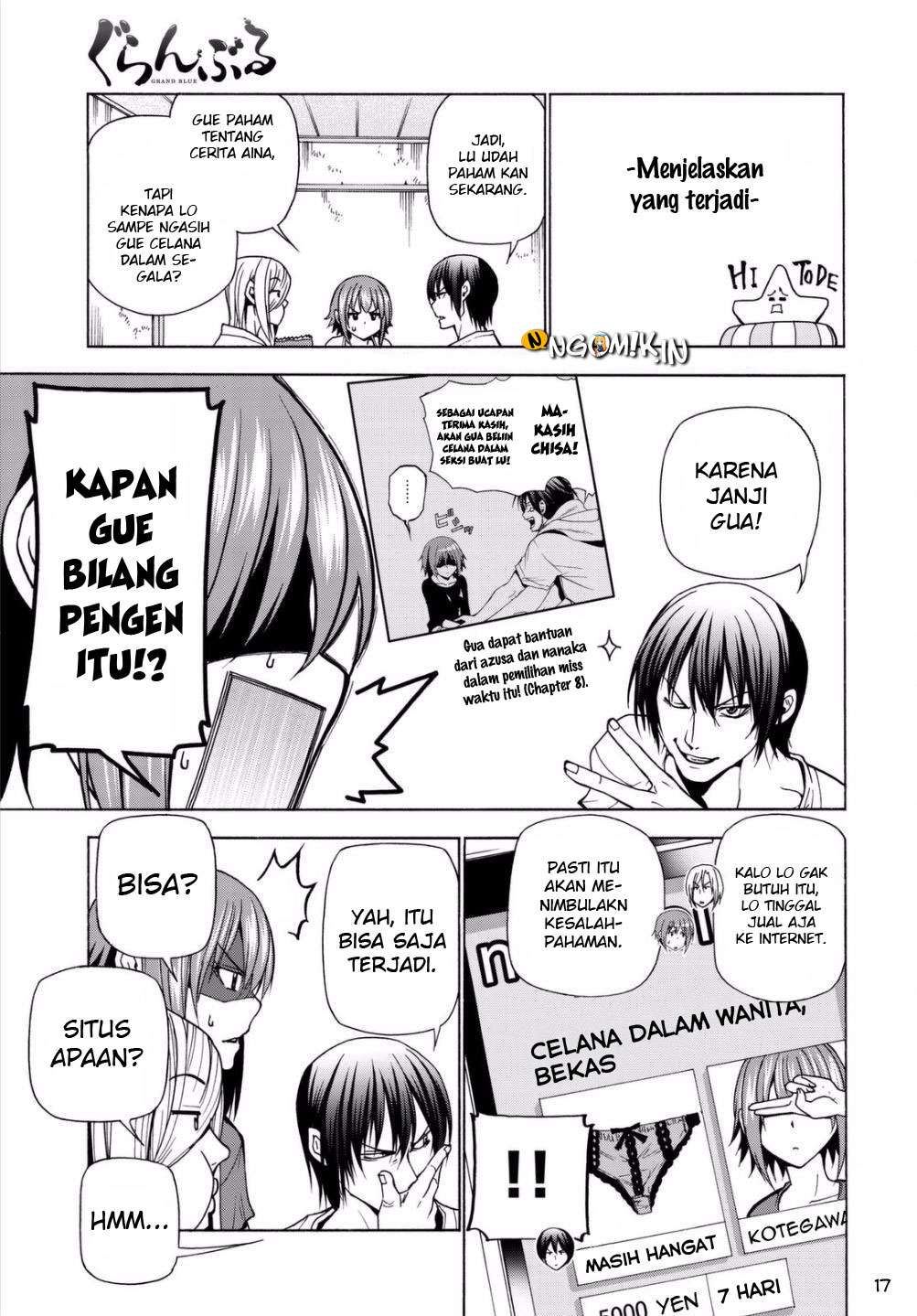 Grand Blue Chapter 39 Gambar 18
