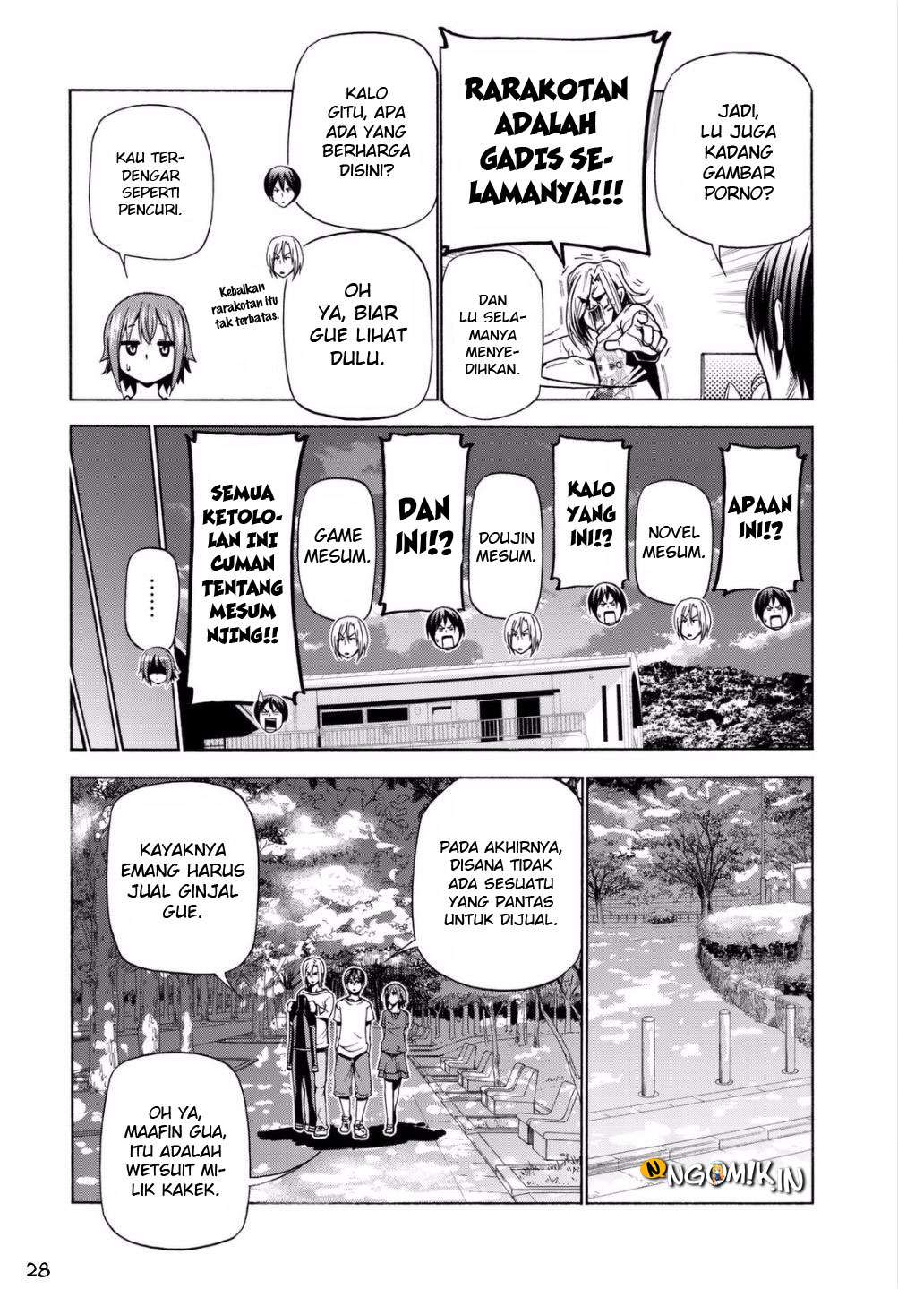 Grand Blue Chapter 39 Gambar 29
