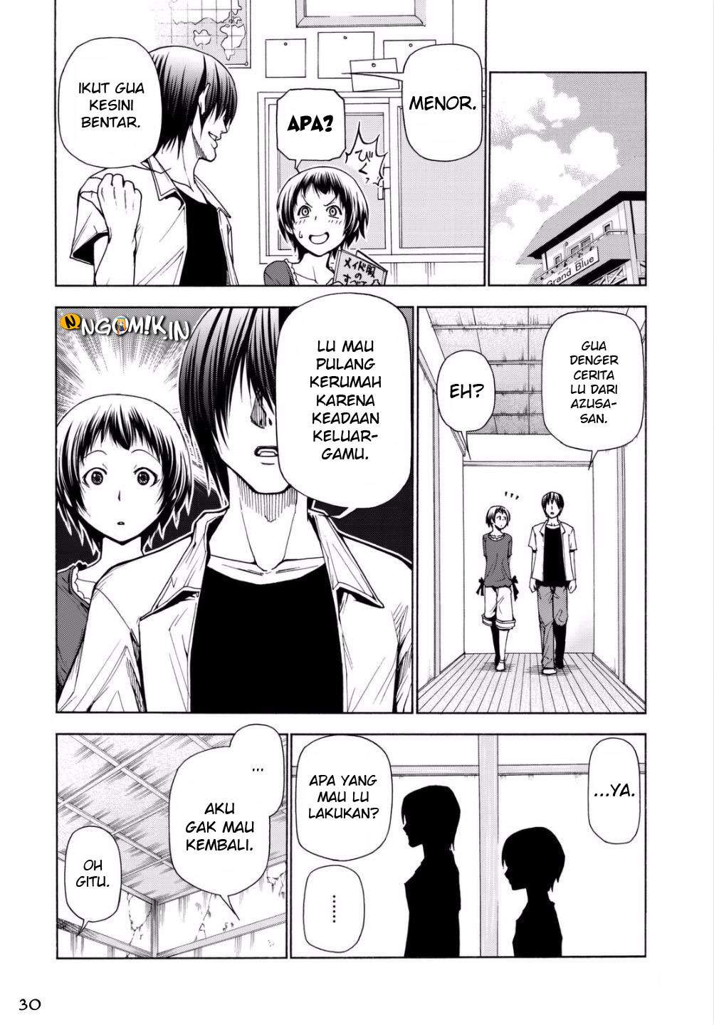 Grand Blue Chapter 39 Gambar 31