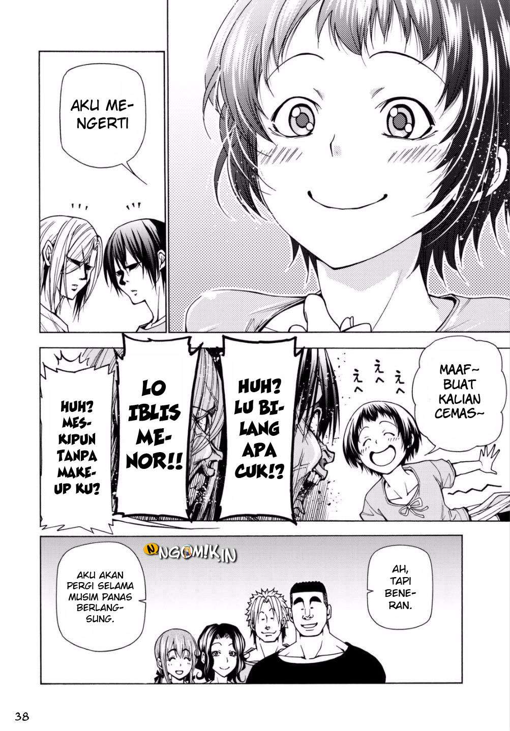 Grand Blue Chapter 39 Gambar 38