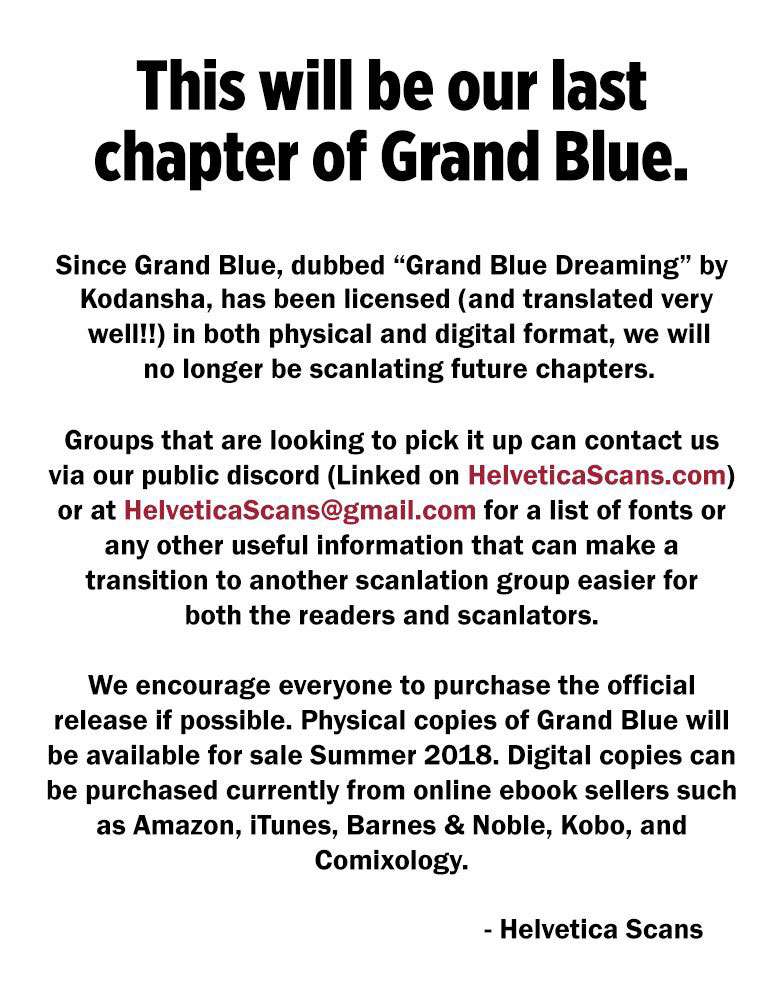Grand Blue Chapter 38 Gambar 56