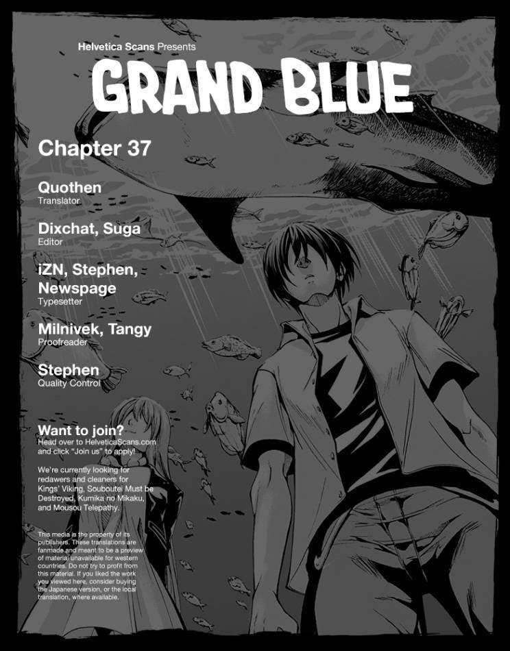 Baca Komik Grand Blue Chapter 37 Gambar 1