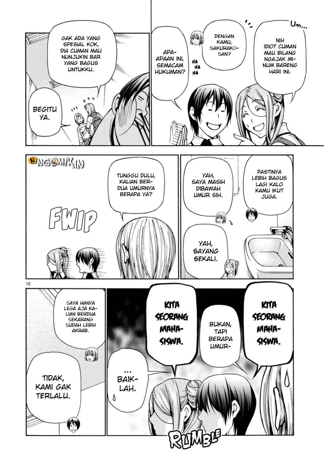 Grand Blue Chapter 37 Gambar 13