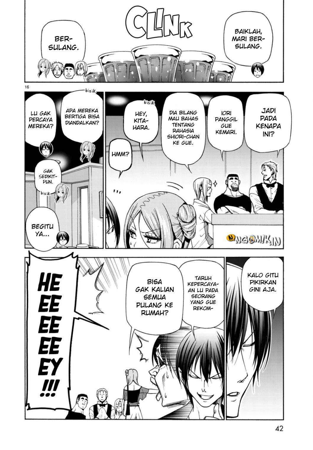 Grand Blue Chapter 37 Gambar 17