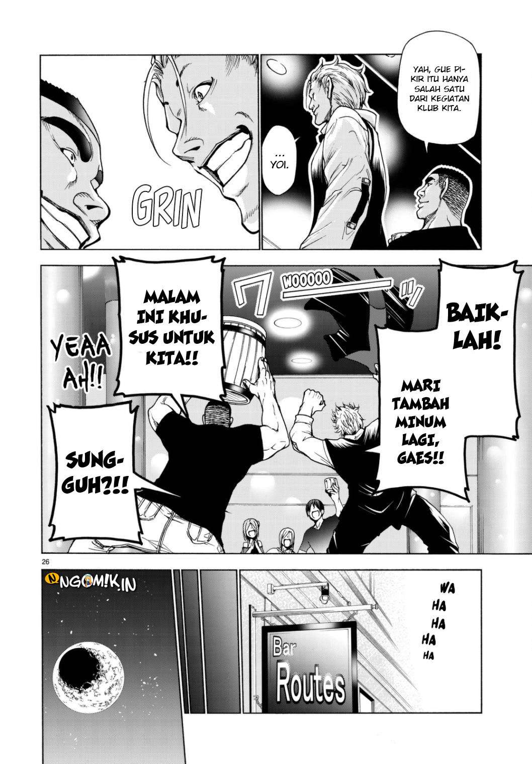 Grand Blue Chapter 37 Gambar 27