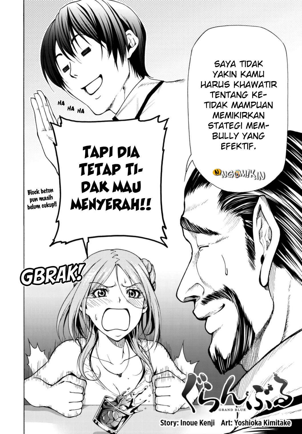 Grand Blue Chapter 37 Gambar 3
