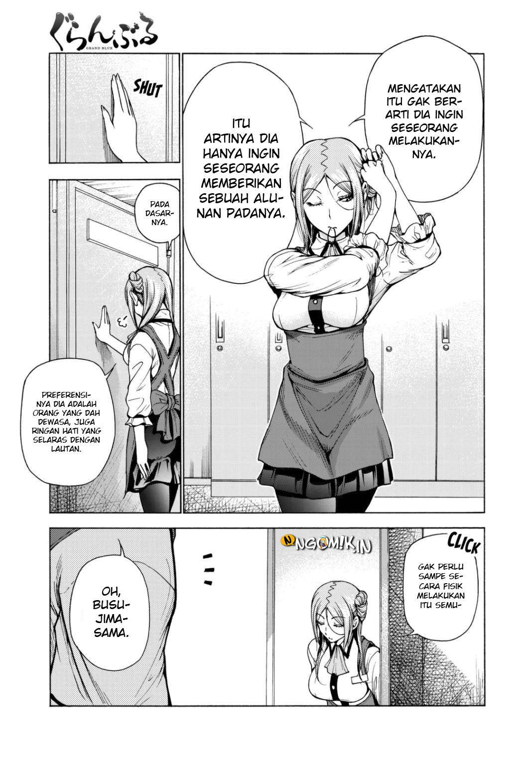 Grand Blue Chapter 37 Gambar 30