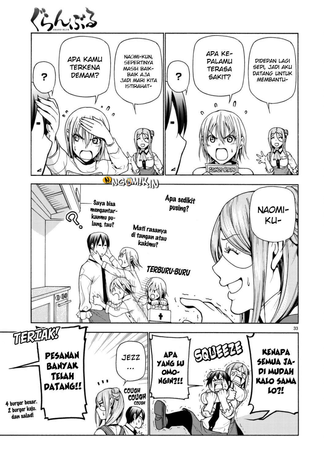Grand Blue Chapter 37 Gambar 34